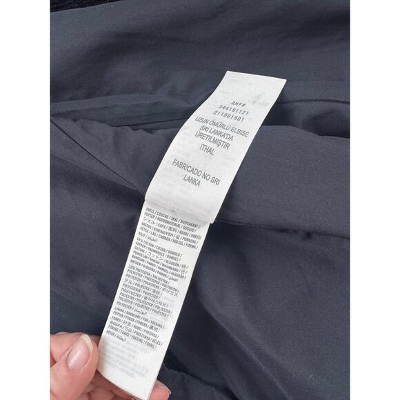 Hollister Blazer Womens Small Blue Corduroy Two Button Logo Lined Jacket - Picture 10 of 12